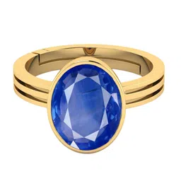 VISHVMA Gold-Plated Sapphire Studded Finger Ring-picture-21