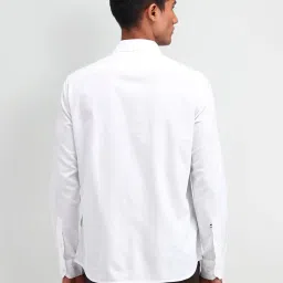 Arrow Sport White Cotton Slim Fit Shirt image 2