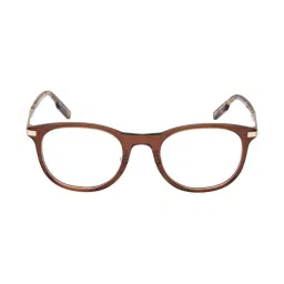 Ermenegildo Zegna EZ5264-H 52 048 Brown Oval Eye Frames for Men image 2