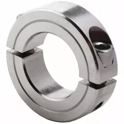 Dayton 7/16 inch Bore Dia Clamp On 2-Piece Round Shaft Collar, 1L716-picture-10