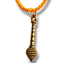 VANISHREE WORLD Adults Unisex Gold-Plated Spherical Pendants-picture-19