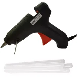 Fadman 40 W Hot Melt Glue Gun with 5 Sticks Standard Temperature Black 11 mm Stick Dia., 40WATT-NEWBLACK-RED-TRIGGER-(5STCKS)-picture-24