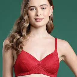 DressBerry Abstract Lace Full Coverage Lightly Padded Bra-picture-26