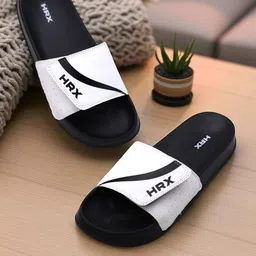 HRX by Hrithik Roshan Men Printed Sliders-image-88