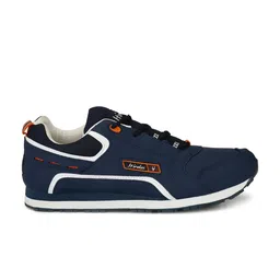 HIROLAS Men Navy Blue Running Shoes image 3