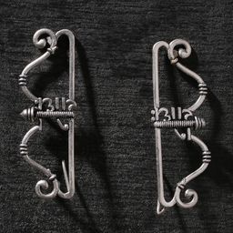 Voylla Silver-Plated Brass Oxidised Contemporary Ear Cuff-picture-29