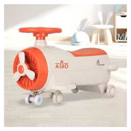 R for Rabbit Iya Iya Aero Swing Car with LED Wheels - Cream & Orange-picture-14