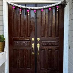 Myntra Elegant Homes Jasmine & Lotus Bud Door Toran Traditional Hanging Home Decor-picture-40