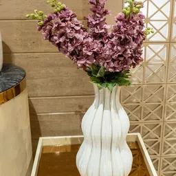 AARVI DECOR STUDIO Pink Cherry Blossom Silk Stem Artificial Flower-picture-27