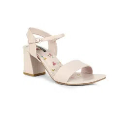 Bata Women Pink Sandal Heels-image-19