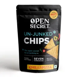 Open Secret Chilli Pizza Unjunked Baked Chips - Pack Of 12 image 2