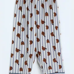 cocoon care Unisex Kids The Boo Boo Club Muslin Printed Night suit image 4