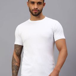 VECTOR X Men Solid Round Neck T-Shirt-picture-40