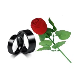 SILVOSWAN Set of 2 Finger Ring image 1