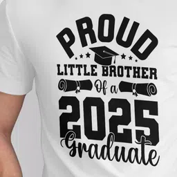 Seekbuylove Typography Printed Short Sleeves Bio Finish Cotton T-shirt image 2