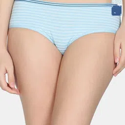 Zivame Pack Of 3 Printed Low-Rise Seamless Hipster Briefs-image-36