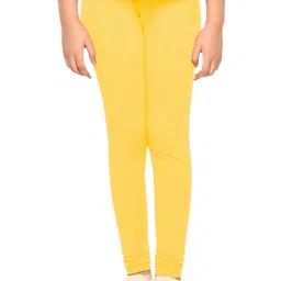 YK Girls Pack Of 2 Cotton Churidar Length Leggings image 2