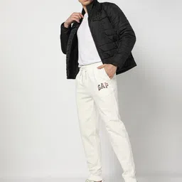 GAP Men Brand Logo Print Mid-rise Joggers image 5