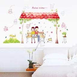 Orem Empower Medium Relax Time Wall Sticker - Multicolor-image-79