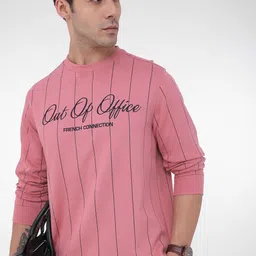 French Connection Striped Pullover Sweatshirt-picture-31