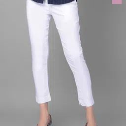 Comfort Lady Women Pack Of 2 Solid High-Rise Trousers-picture-40