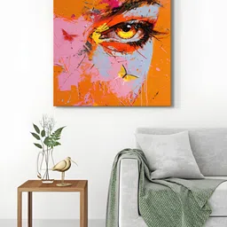 999Store Orange & Pink 1 Piece Canvas Other Wall Paintings-picture-31