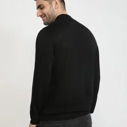 ColorPlus Mock Collar Front-Open Sweater image 3