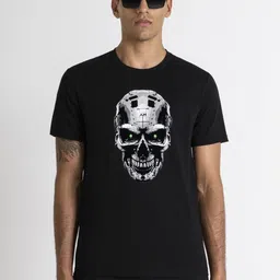 Antony Morato Men Graphic Printed Round Neck Cotton Slim Fit T-shirt-picture-44