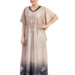Gutthi Women Grey Nightdress image 4