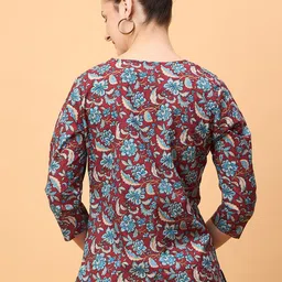 NEESH Floral Print Crepe Top image 5