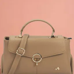 Metro Women Textured Structured Satchel Bag-picture-25