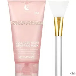 CHIWA Collagen Night Wrapping Mask - 75 ml With Brush-picture-21