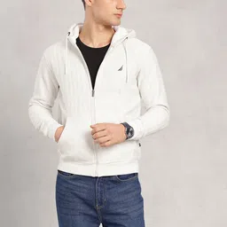 Nautica Textured Hooded Sweatshirt image 3