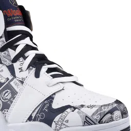 Woakers Men Printed Lace-Ups Round Toe Sneakers image 3