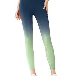 Eleg & Stilance Women Colourblocked Seamless High-Rise Tight-picture-49