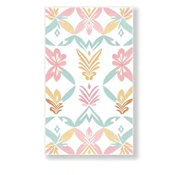 nestroots Pink & Sea Green 4 Pieces Canvas Painting Wall Art image 4