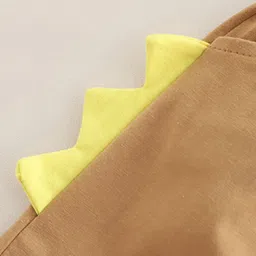 INCLUD Boys Dinosaur Printed Round Neck T-shirt With Shorts image 5