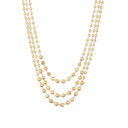 Aadvik Designs Gold-Plated Artificial Beaded Layered Necklace image 2
