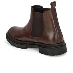 AfroJack Men Korean Leather Chelsea Boots image 4