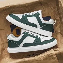 Lejano Men Colourblocked Round Toe Sneakers image 3