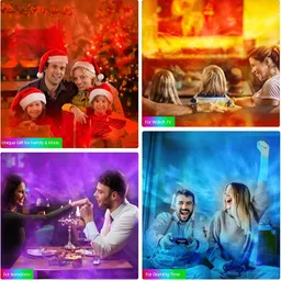 DWIZA ENTERPRISE White Acrylic Square Table Lamp image 4