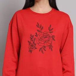 SZN Women Printed Sweatshirt image 2