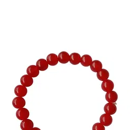 Divine souvenirs Unisex Artificial Beaded Elasticated Bracelet-picture-10