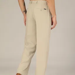 DENNISON Men Korean Baggy Fit Pleated Casual Trouser image 5