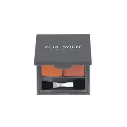 ALIX AVIEN PARIS Duo Eyeshadow-3.2g- 203-1 Pearly Sage - 203-2 Khaki image 2