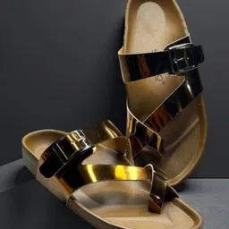 ASHO WITH FASHION MADE GLOBAL Women Open Toe Flats with Buckles-image-70