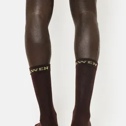 OLWEN Men Pack Of 3 Patterned Cotton Calf Length Socks image 5