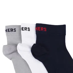 Skechers Men Pack Of 3 Non Terry Bamboo Ank image 2