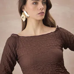 all about you Crepe Bodycon Midi Dress image 3