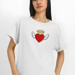 KAIDO Women Pure Cotton T-shirt-picture-32